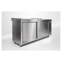 Стол тепловой Restoinox Т-СПЗК-16/7-Б закрытый с бортом