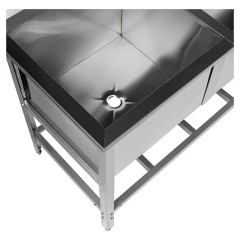 Ванна моечная КОБОР ВМС/2-120/63/430