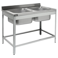 Ванна моечная КОБОР ВМЦ/2-120/60/430