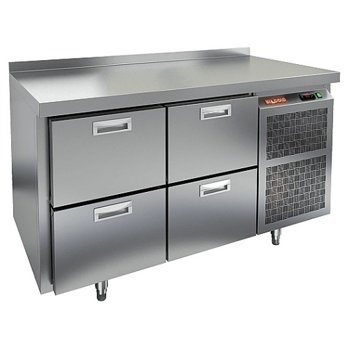 Стол холодильный HICOLD GN 22/TN (R600)