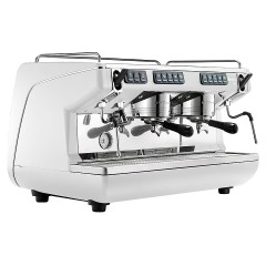Кофемашина Nuova Simonelli Appia Life 2Gr V белая, высокие группы, экономайзер, автомат