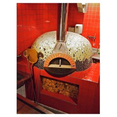 Печь для пиццы дровяная Valoriani Vesuvio 100 GR Plus