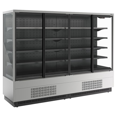 Горка холодильная Carboma FC 20-07 VV 2,5-1 версия 2.0 Standard (фронт X1) 9006-9005