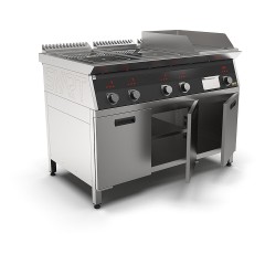 Плита индукционная комбинированная SMART INDUCTION K96-35KPB (с грилем)