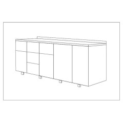 Стол морозильный KAYMAN KСМ-4341/70