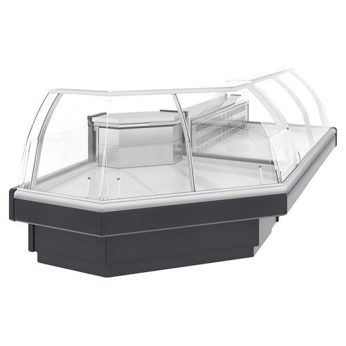 Витрина тепловая Lida Midi-1 T (1450х1450х1250 мм) угловая внешняя