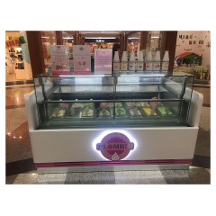 Витрина для мороженого Lida Kub Junior (1880х1200х1250 мм)