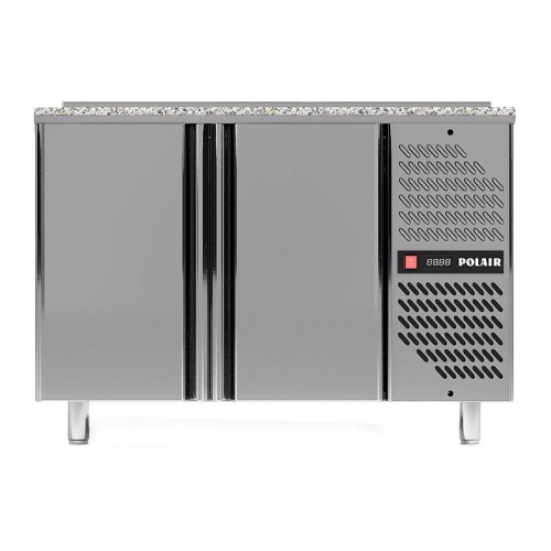 Стол холодильный POLAIR ТМ2-G гранит с бортом