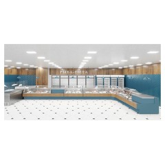 Витрина морозильная Lida Aqua-2 М (3620х1350х1200 мм, выносной агрегат)