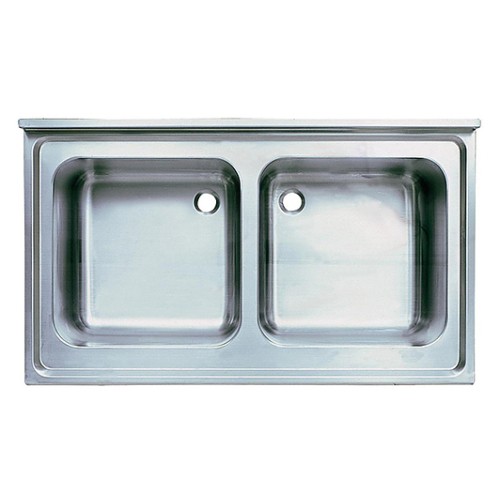 Столешница с двумя цельнотянутыми раковинами OZTI 0754.126E0.27