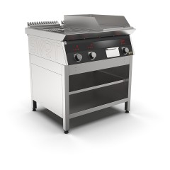 Плита индукционная комбинированная SMART INDUCTION K74-35KRB (с грилем)