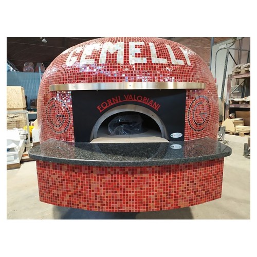 Печь для пиццы дровяная Valoriani Vesuvio 120*160 GR