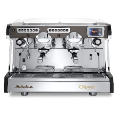 Кофемашина Astoria (C.M.A.) Sabrina SAE/2 высокие группы, дисплей, коричневая