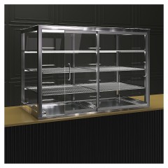 Витрина холодильная для салатов встраиваемая Finist AQUARIUM ВХВс-10/7/14 (3 полки - решетки нерж. сталь)