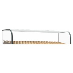 Надстройка стеклянная Carboma с шелкографией 1,3 (гнутое стекло)