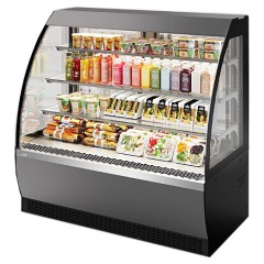 Витрина кондитерская Chilz VETE OFT 90 серый матовый, шлифованная нержавейка