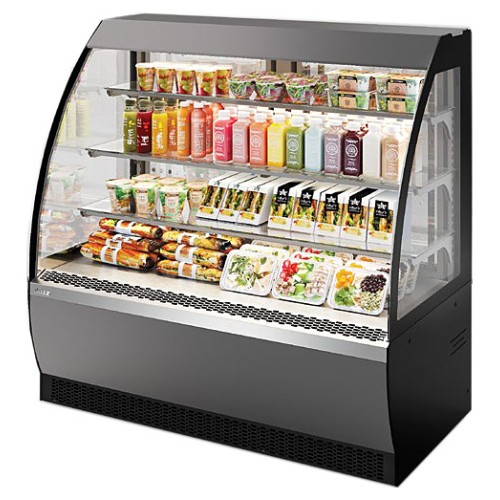 Витрина кондитерская Chilz VETE OFT 90 серый матовый, шлифованная нержавейка