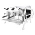 Кофемашина Sanremo Cafe Racer Full White 2 группы, белая
