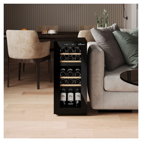 Винный шкаф Libhof Gourmet GMD-15 black