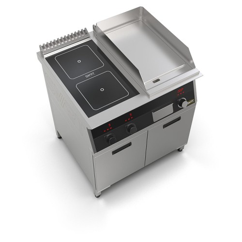 Плита индукционная комбинированная SMART INDUCTION K94-3KPB (с грилем)