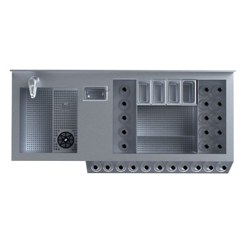 Станция коктейльная BARMADE Классика (1500х600(700)х900 мм)