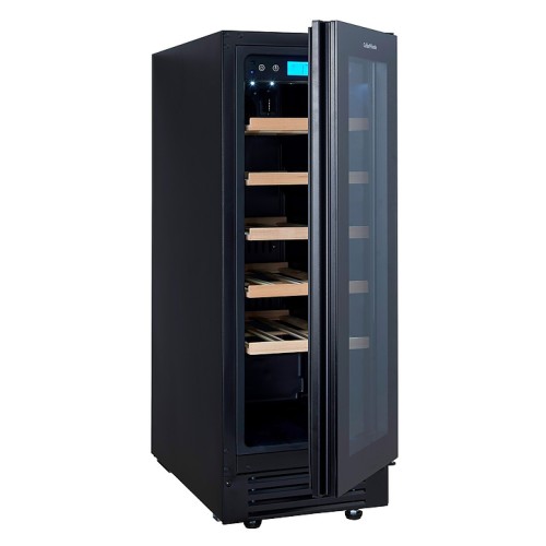 Винный шкаф Cellar Private CP020-1TBH черная дверь