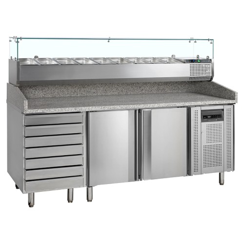 СТОЛ ДЛЯ ПИЦЦЫ TEFCOLD PT1310 + VK38-200