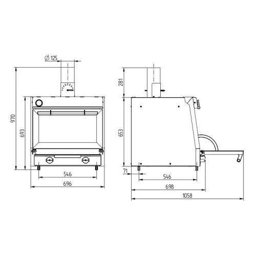 Печь-мангал Dagrill 70 M