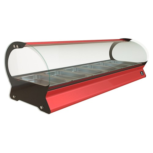 Витрина тепловая КОБОР SE-10H красная