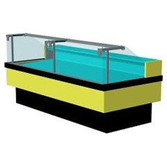 Витрина холодильная ENTECO MASTER НЕМИГА CUBE ПСП 240 ВСн (встроенный агрегат)