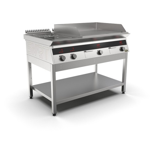 Плита индукционная комбинированная SMART INDUCTION K96-35KRRN (с грилем)