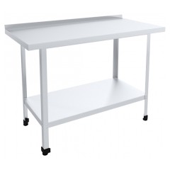 Стол разделочный ПищТех Стандарт СРОб-12/7С304НК-П с бортом