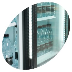 ШКАФ ХОЛОДИЛЬНЫЙ СО СТЕКЛОМ TEFCOLD FS1600H