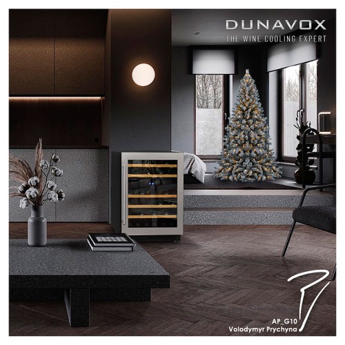 Винный шкаф Dunavox DAU-46.146DW