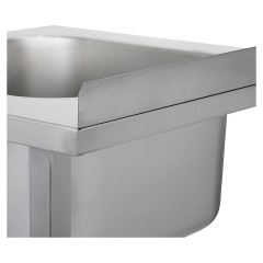 Ванна моечная Luxstahl ВМ2 12/6/8.5 (0.8) без фартука