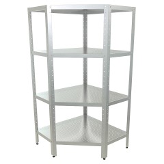 СТЕЛЛАЖ ПЕРФОРИРОВАННЫЙ УГЛОВОЙ РАЗБОРНЫЙ КОБОР СКПУ-6/3-70/100 (ВЫСОТА 1800)