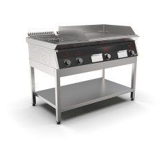 Плита индукционная комбинированная SMART INDUCTION K76-35KPPB (с грилем)