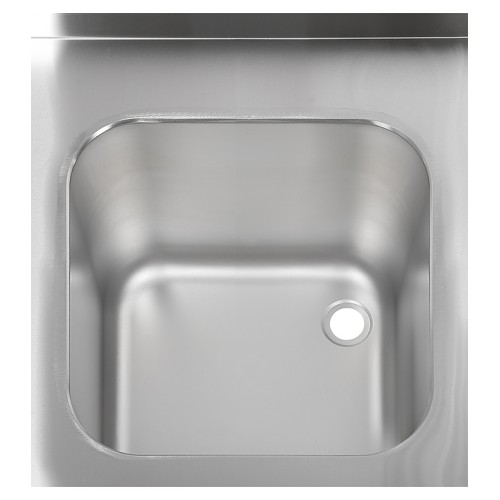 Ванна моечная Luxstahl ВМ1 6/6/8.5 (0.8) без фартука