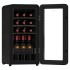 Винный шкаф TESLER CWC-188 BLACK черный