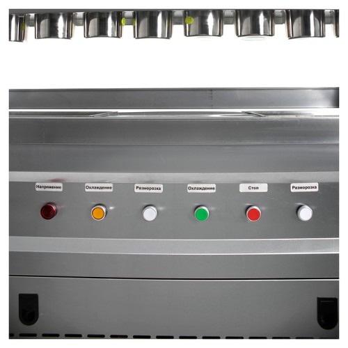 Фризер для жареного мороженого Foodatlas KCB-2Y (контейнеры, световой короб)