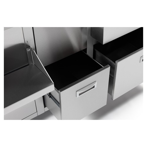 Барная станция Restoinox БСЗ1-15/6-05 с ящиками и вертушкой