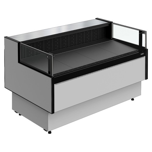 Витрина холодильная Carboma Palm 3 GC95 SM 0,94-2 версия 2.0 (9006-9005, открытая, без боковин)