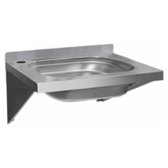 Рукомойник консольный Finist РКЦ 400х400х300 локтевой смеситель, сифон