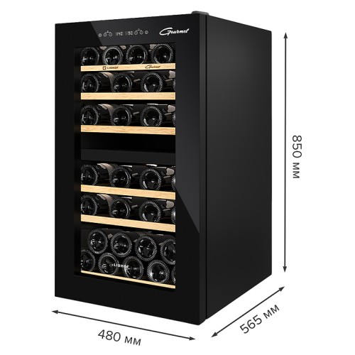 Винный шкаф Libhof Gourmet GMD-42 Black