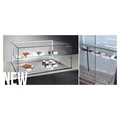 Витрина кондитерская встраиваемая Finist Glassier G812-9/65/5
