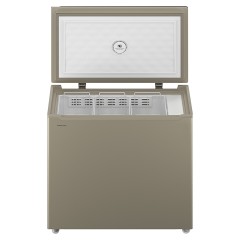 Ларь морозильный Hiberg PF 25 NFG золотистый