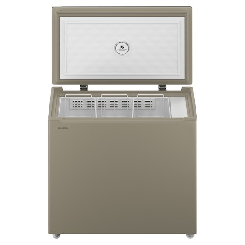 Ларь морозильный Hiberg PF 25 NFG золотистый