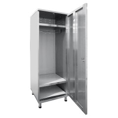 Шкаф для одежды Abat ШРО-6-0 нерж.