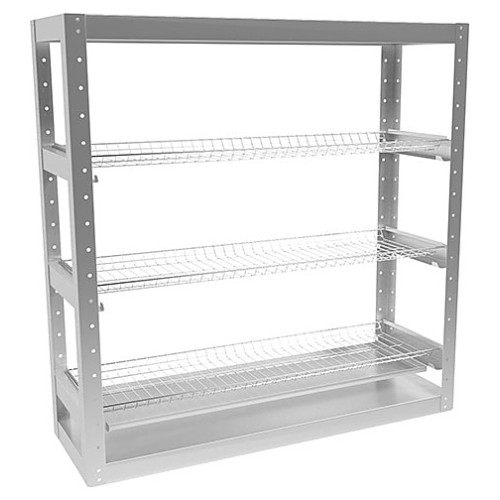 Стеллаж для стаканов ПищТех Стандарт СКСН-3КС-2М