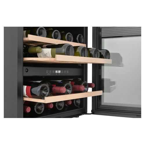 Винный шкаф Zugel ZCWI360DB черный